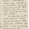 Cholmondeley, Reginald, ALS to [unknown correspondent]. Mar. 4, 1866.