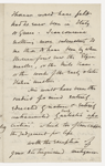 Cholmondeley, Reginald, ALS to [unknown correspondent]. Mar. 4, 1866.