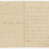 Ripley, Mrs. S. A., ALS to HDT. [Sep. 1856]. Previously [n.d.].