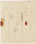 Williams, Isaiah T, ALS to HDT. Nov. 27, 1841.