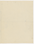Blake, H. G. O., draft of letter to Sophia Thoreau, notes about disposition of HDT's letters. Nov. 22, 1884.