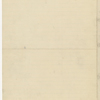 Blake, H. G. O., draft of letter to Sophia Thoreau, notes about disposition of HDT's letters. Nov. 22, 1884.