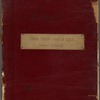 Pond, James Burton. Holograph cash-book, signed. Nov. 5, 1884 - Feb. 28, 1885.