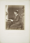 A Russian woman with a book