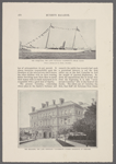 The conqueror, the late Cornelius Vanderbilt's steam yacht. From a photograph by Bolles, Brooklyn.  The Breakers, the late Cornelius Vanderbilt's summer residence at Newport.