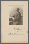 Faithfully yours Henry van Dyke. May 17, 1904 [signature].
