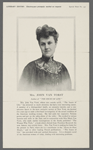 Mrs. John Van Vorst. Author of "The issues of life."