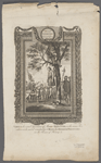 Varus the cruel Governor of Meaux executed on the same tree whereon he used wantonly to hang his English prisoners in the reign of Henry 5. [At top:] Engraved for Raymond's History of England.