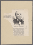 The late John E. Vassar, veteran missionary.--From a photograph by Myers.