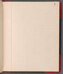 Bound notebook containing blocking notes and a cast list for A Trip to Japan