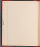 Bound notebook containing blocking notes and a cast list for A Trip to Japan
