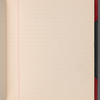 Bound notebook containing blocking notes and a cast list for A Trip to Japan