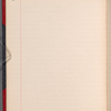 Bound notebook containing blocking notes and a cast list for A Trip to Japan