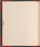 Bound notebook containing blocking notes and a cast list for A Trip to Japan