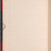 Bound notebook containing blocking notes and a cast list for A Trip to Japan