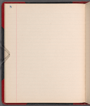 Bound notebook containing blocking notes and a cast list for A Trip to Japan