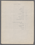 Costume and property lists for A Yankee Circus on Mars/ music: Manuel Klein and Jean Schwartz; lyrics: Harry Williams; libretto: George V. Hobart