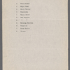 Costume and property lists for A Yankee Circus on Mars/ music: Manuel Klein and Jean Schwartz; lyrics: Harry Williams; libretto: George V. Hobart