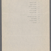 Costume and property lists for A Yankee Circus on Mars/ music: Manuel Klein and Jean Schwartz; lyrics: Harry Williams; libretto: George V. Hobart