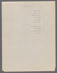 Costume and property lists for A Yankee Circus on Mars/ music: Manuel Klein and Jean Schwartz; lyrics: Harry Williams; libretto: George V. Hobart