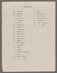 Costume and property lists for A Yankee Circus on Mars/ music: Manuel Klein and Jean Schwartz; lyrics: Harry Williams; libretto: George V. Hobart