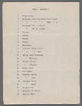 Costume and property lists for A Yankee Circus on Mars/ music: Manuel Klein and Jean Schwartz; lyrics: Harry Williams; libretto: George V. Hobart