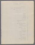 Costume and property lists for A Yankee Circus on Mars/ music: Manuel Klein and Jean Schwartz; lyrics: Harry Williams; libretto: George V. Hobart