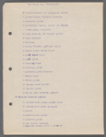 Costume and property lists for A Yankee Circus on Mars/ music: Manuel Klein and Jean Schwartz; lyrics: Harry Williams; libretto: George V. Hobart