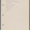 Costume and property lists for A Yankee Circus on Mars/ music: Manuel Klein and Jean Schwartz; lyrics: Harry Williams; libretto: George V. Hobart