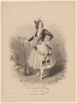 Lucile Grahn-Young [facsimile signature] als Catharina in dem Ballet Die Tochter des Banditen