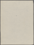 Notes in sketch form for a lecture. Inscribed to Charles [Warren Stoddart] at end of British lecture tour, "Jan. 9, 1874. 10.30pm."