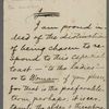 A Speech to "Ladies," 1872, at anniversary festival of the Scottish corporation of London.