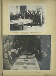 Minor members of Russian and German delegations in Brest-Litovsk, 1918.; Signing of the armitice in Brest-Litovsk.