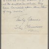 Dodge, Mary Mapes, ALS to. Nov. 9, 1880.