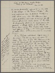Dodge, Mary Mapes, ALS to. Nov. 9, 1880.