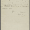 [Goodman], Joseph T., ALS to. Feb. 22, 1891.