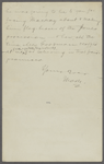 [Goodman], Joseph T., ALS to. Feb. 22, 1891.
