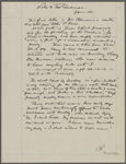 [Goodman], Joseph T., ALS to. Feb. 22, 1891.