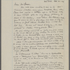 Lyon, Isabel, ALS to. Aug. 15, [1905].