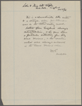 Staples, Kate, ALS to. Oct. 8, 1886.
