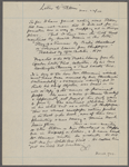 Stillson, [Jerome B.], ALS to. Mar. 23, 1874.