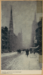 "Fifth Avenue in winter" by Birge Harrison