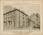 August Belmont's House and Art Gallery. Northeast corner of Fifth Avenue and 18th Street. Just before demolition in 1894-95
