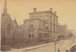 Robert L. Stuart residence (exterior, W 20th Street side); South Reformed Church