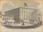 Exterior of the Fifth Avenue Hotel on Madison Square New York