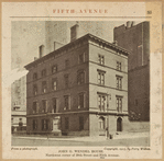 John G. Wendel House. Northwest corner of 39th Street and Fifth Avenue