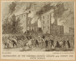 Destruction of the Colored Orphan Asylum, 44th Street and Fifth Avenue