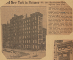 Old New York in pictures--no.139--Buckingham Hotel