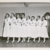 Group portrait of women's group at Abyssinian Baptist Church, Harlem, New York City, circa 1940s