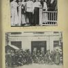 Members of Committee of Education.; Bolshevik soldiers guarding the telephone exchange during the Bolshevik Revolution.